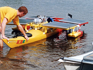 Solar Powered Boat