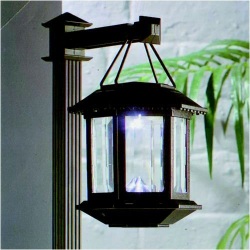 Mission style solar lantern deals