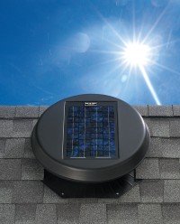 Solar Powered Attic Fan